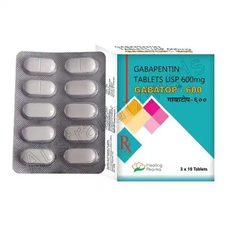 Generic Neurontin (Gabatop 600mg) Tablet