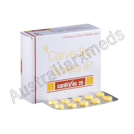 Cardivas 25 Mg