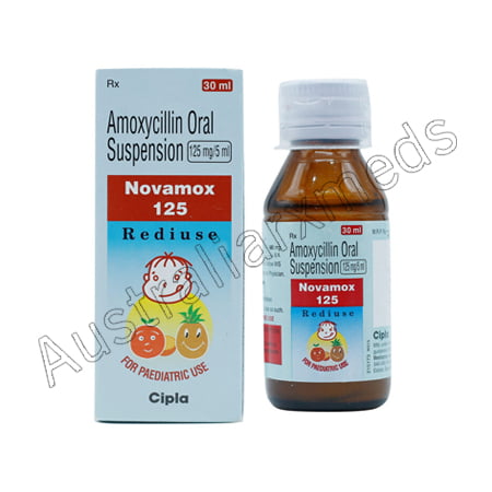 Novamox 125 Mg Rediuse Suspension 30ml