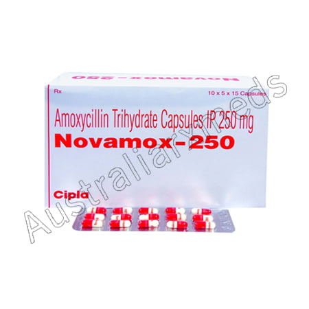 Novamox 250 Mg Capsule Product Imgage