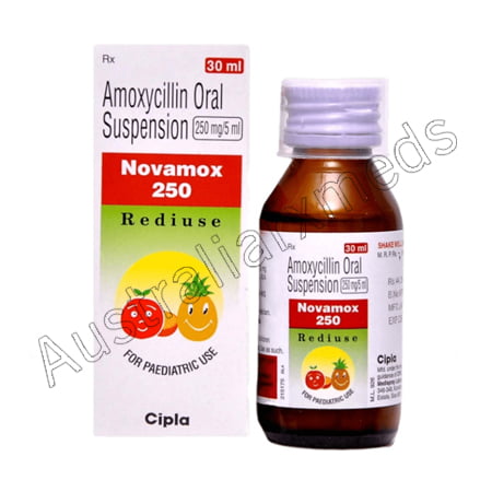 Novamox 250 Mg Rediuse Suspension 30ml Product Imgage