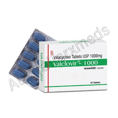 Valclovir 1000 Mg