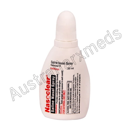 Nasoclear Saline Nasal Spray Product Imgage