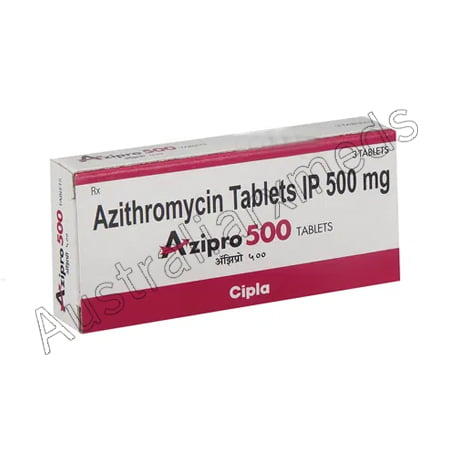 Azipro 500 Mg (Azithromycin)