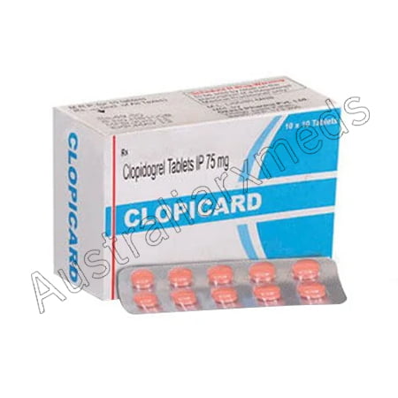 Clopicard 75 Mg (Clopidogrel)