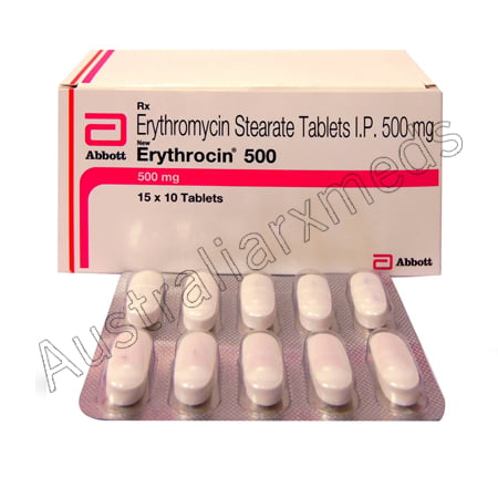 Erorid 500 Mg (Erythromycin) Product Imgage