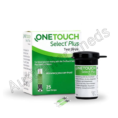 OneTouch Select Plus Test 25 Strip