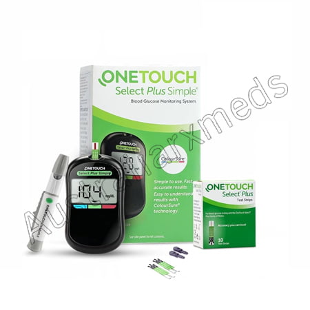 OneTouch Select Plus Simple Glucometer