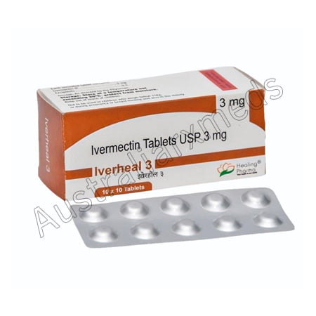 Iverheal 3 Mg Product Imgage