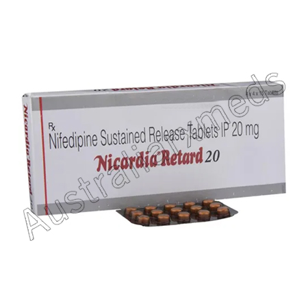 Nicardia Retard 20 Mg